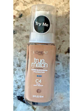 L'Oreal True Match Super-Blendable Foundation, C4, Cool Light Medium